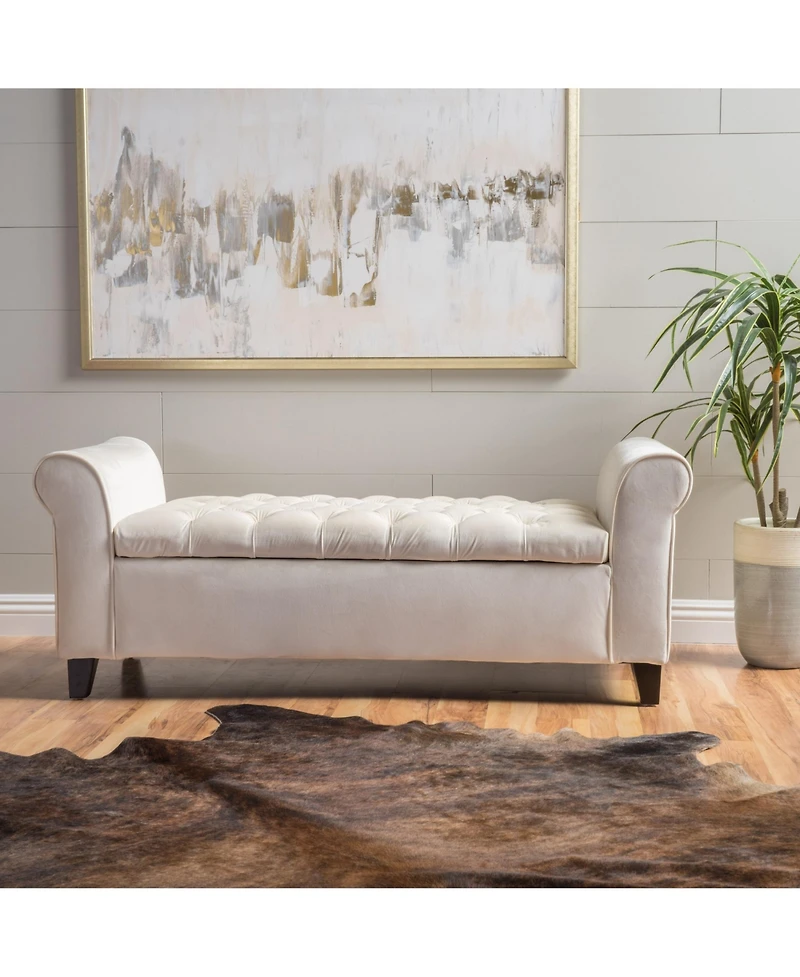 Rainsken Fabric Storage Bench