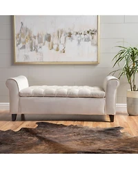 Rainsken Fabric Storage Bench