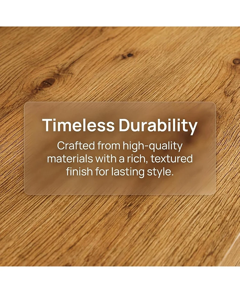 Tribesigns 63" Tv Stand with Hidden Metal Frame, Long Entertainment Center for 55/60/65/75" TVs