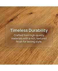 Tribesigns 63" Tv Stand with Hidden Metal Frame, Long Entertainment Center for 55/60/65/75" TVs