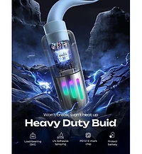 Lisen 2-Pack 240W 4-in-1 Charging Cable, Usb-c and Lightning Multi Charger Cable for All Devices, Fast Charging Cord for Travel