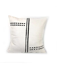 Mbare, Sadza Dots + Lines Pillow Cover