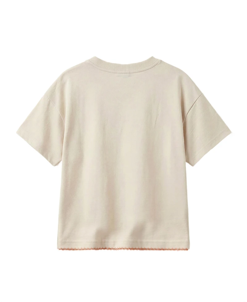 Disney Girls' 2T-6X Short-Sleeve T-Shirt and Shorts, 2-Piece Set