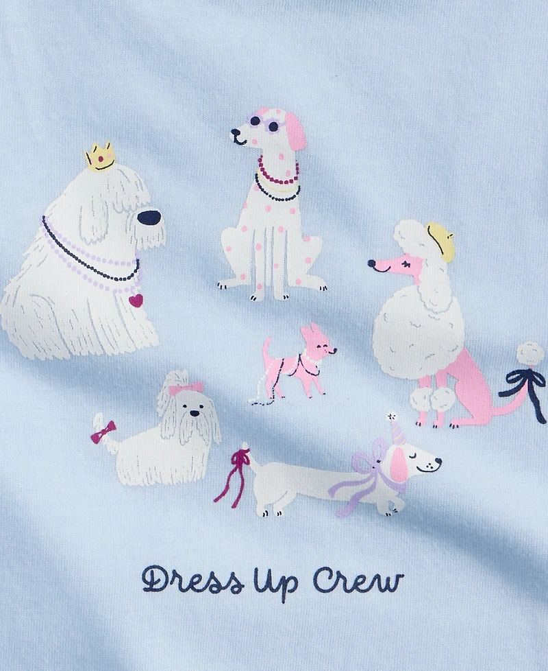 Epic Threads Girls' 12M-5T Dress Up Dogs T-Shirt, Macy's Exclusive