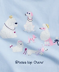 Epic Threads Girls' 12M-5T Dress Up Dogs T-Shirt, Macy's Exclusive