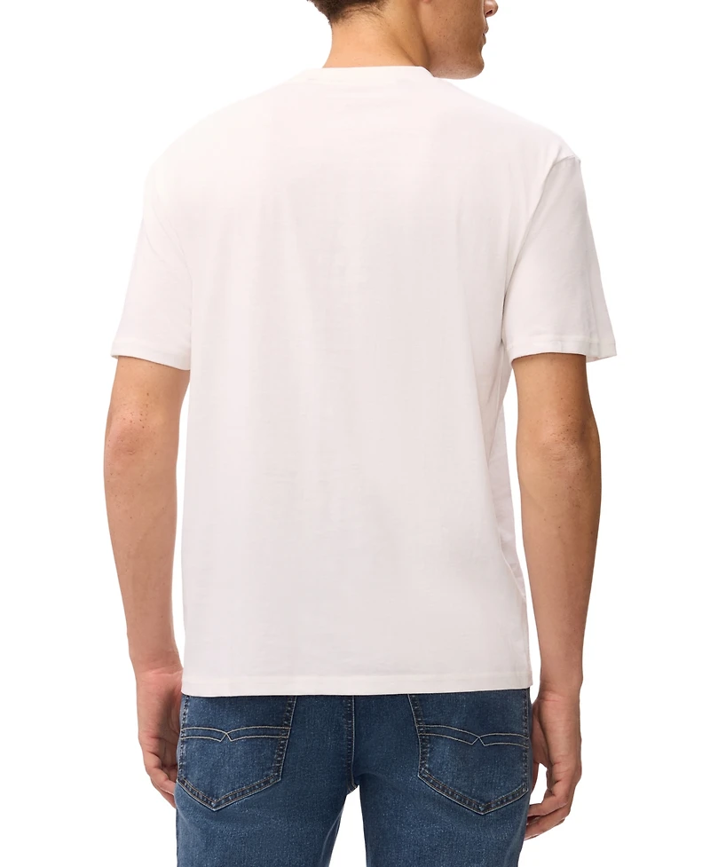 Buffalo David Bitton Men's Navi Graphic T-shirt