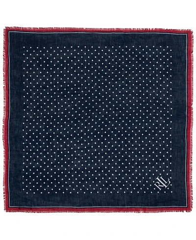 Lauren Ralph Lauren Spring Dot Square Scarf