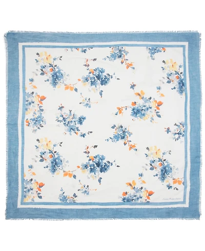 Lauren Ralph Lauren Floral Clusters Large Square Scarf