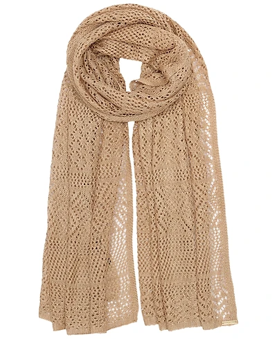 Lauren Ralph Lauren Metallic Stitch Mix Wrap
