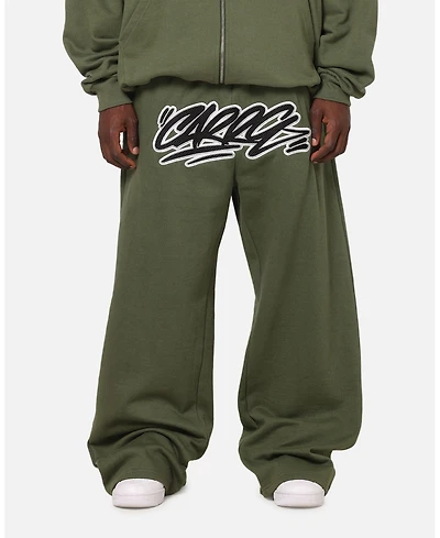 Carre Men's Terrace Relaxed Fit Embroidered Logo Trackpants
