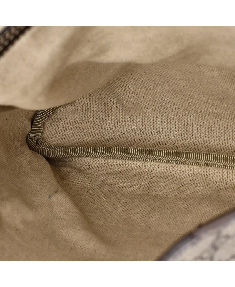Pre-Owned Gucci Small Flap Messenger Gg Coated Canvas
