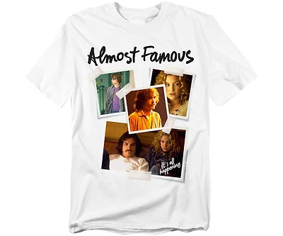 Almost Famous Big & Tall Polaroid Collage T Shirt