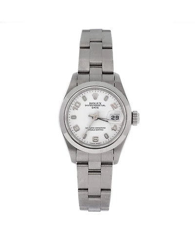 Pre-Owned Rolex Oyster Perpetual Date Automatic Watch in Stainless Steel 26mm
