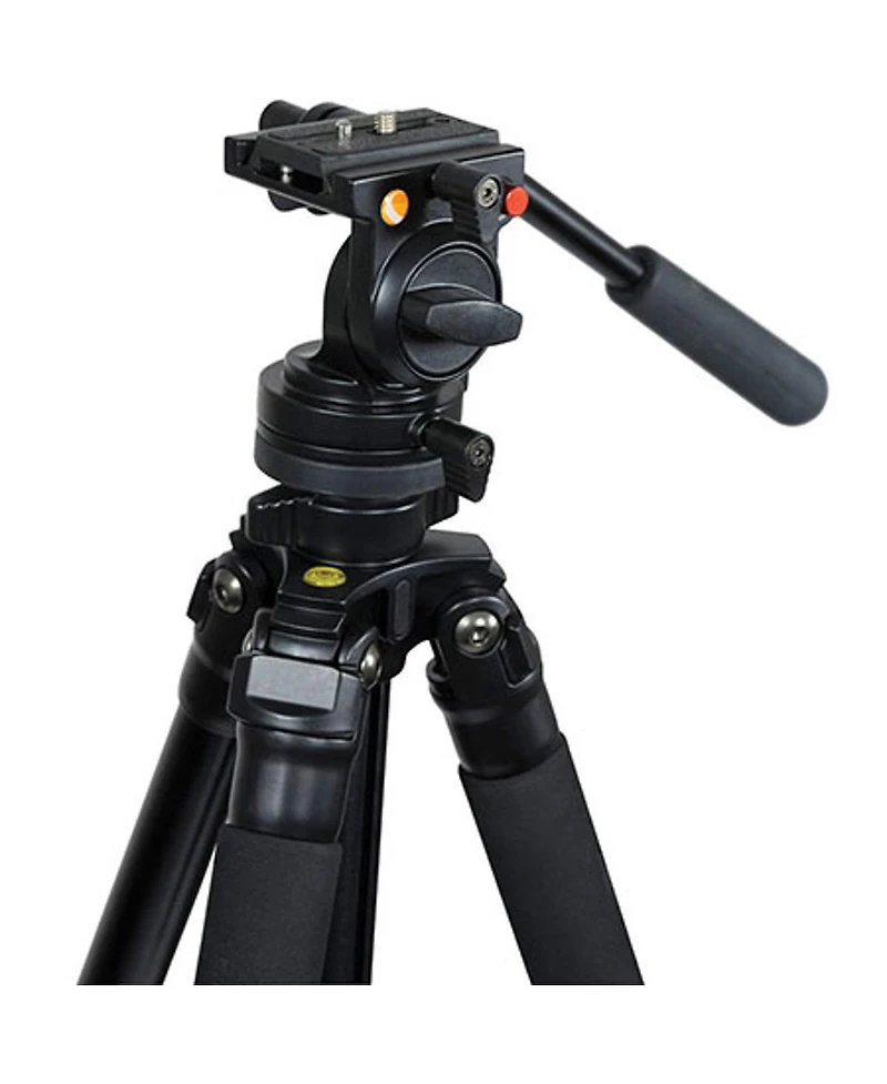 Celestron Regal Premium Tripod, 8.8lbs Capacity, 68.75" Maximum Height, Two-Way Fluid Pan Head