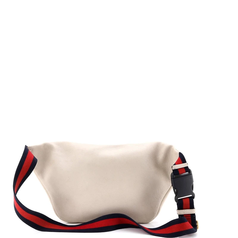 Pre-Owned Gucci Small Logo Belt Bag Printed Leather