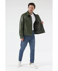 Furniq Uk Men's Leather Jacket