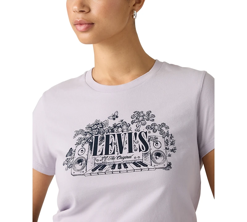 Levi's Women's Perfect Graphic Logo Cotton T-shirt