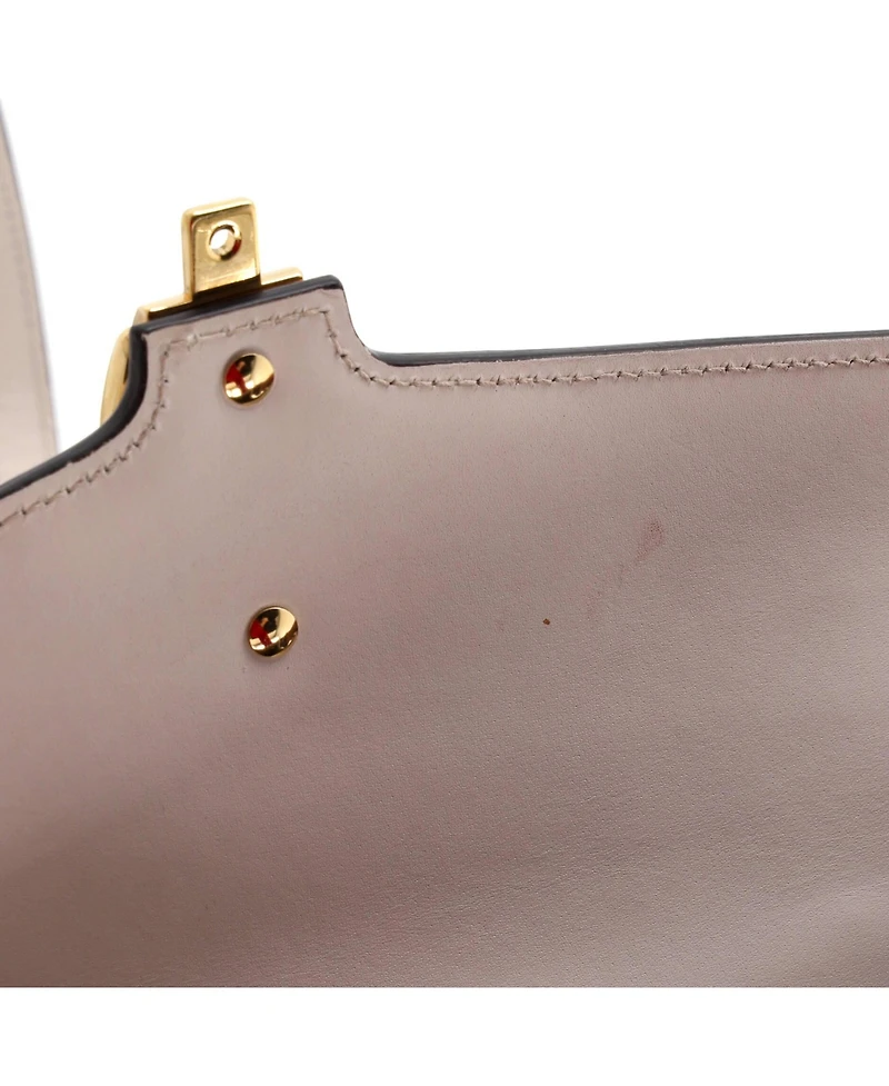 Pre-Owned Gucci Large Sylvie Top Handle Bag Leather
