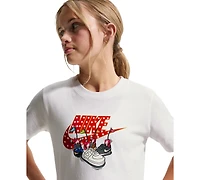 Nike Girls' 7-16 Short Sleeve Graphic T-Shirt