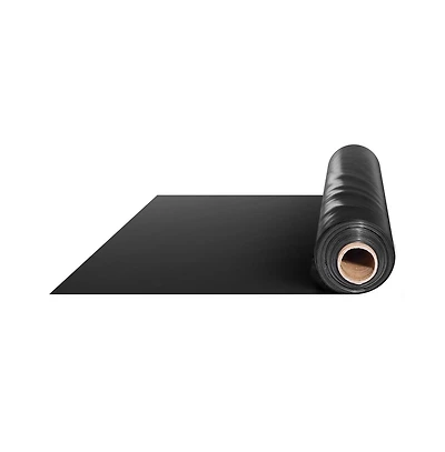 Sugift 10 x 100 feet 6 Mil Heavy Duty Plastic Sheeting Roll Vapor Barrier