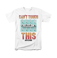 Logovision Men's Battleship Can't Touch This Ship T Shirt