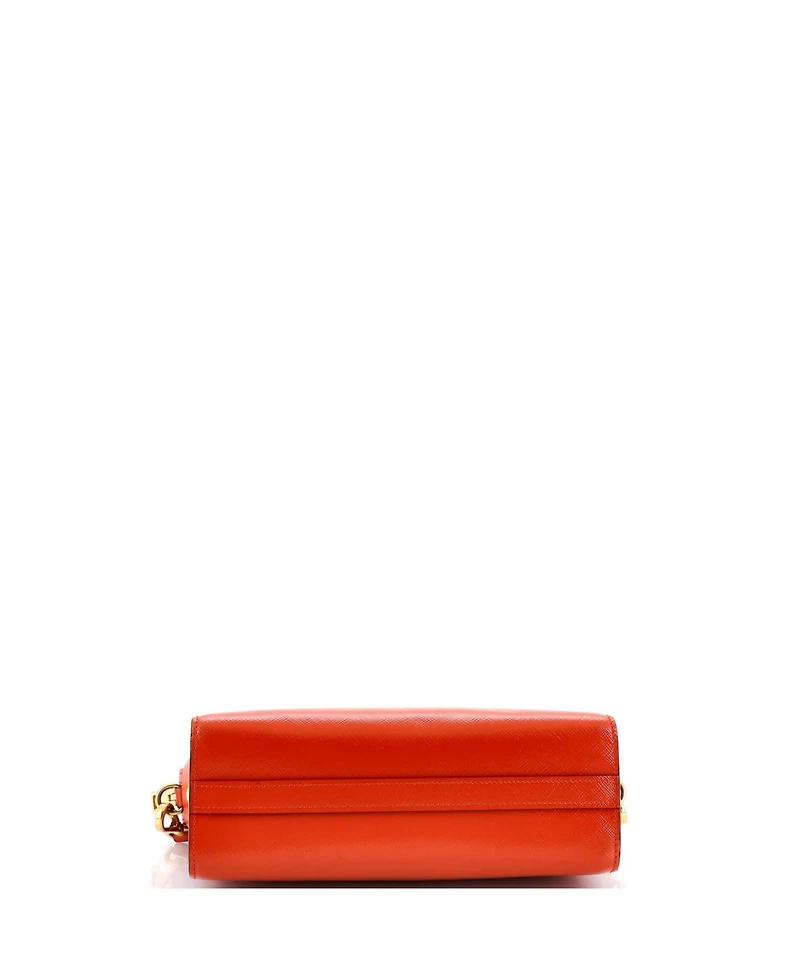 Pre-Owned Prada Bibliotheque Crossbody Saffiano Leather