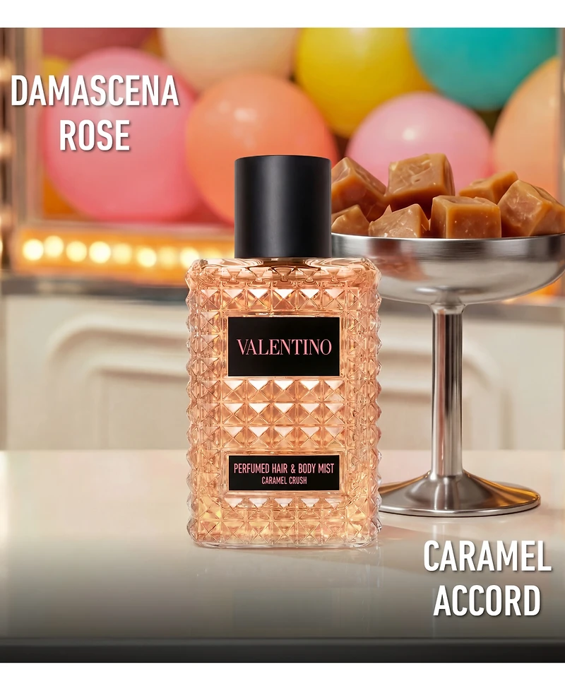 Valentino Born in Roma Caramel Crush Hair and Body Mist, 3.3 oz.