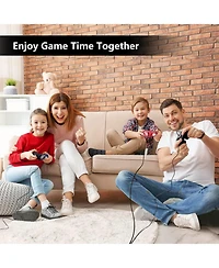 ECHTPeak Ngc Gc Controller Classic Wired Gamepad Joystick for Gamecube Wii Game Console (2 Pack)