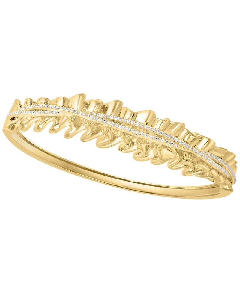 Effy Collection Diamond Bangle Bracelet (5/8 ct. t.w.) in 14k Yellow Gold