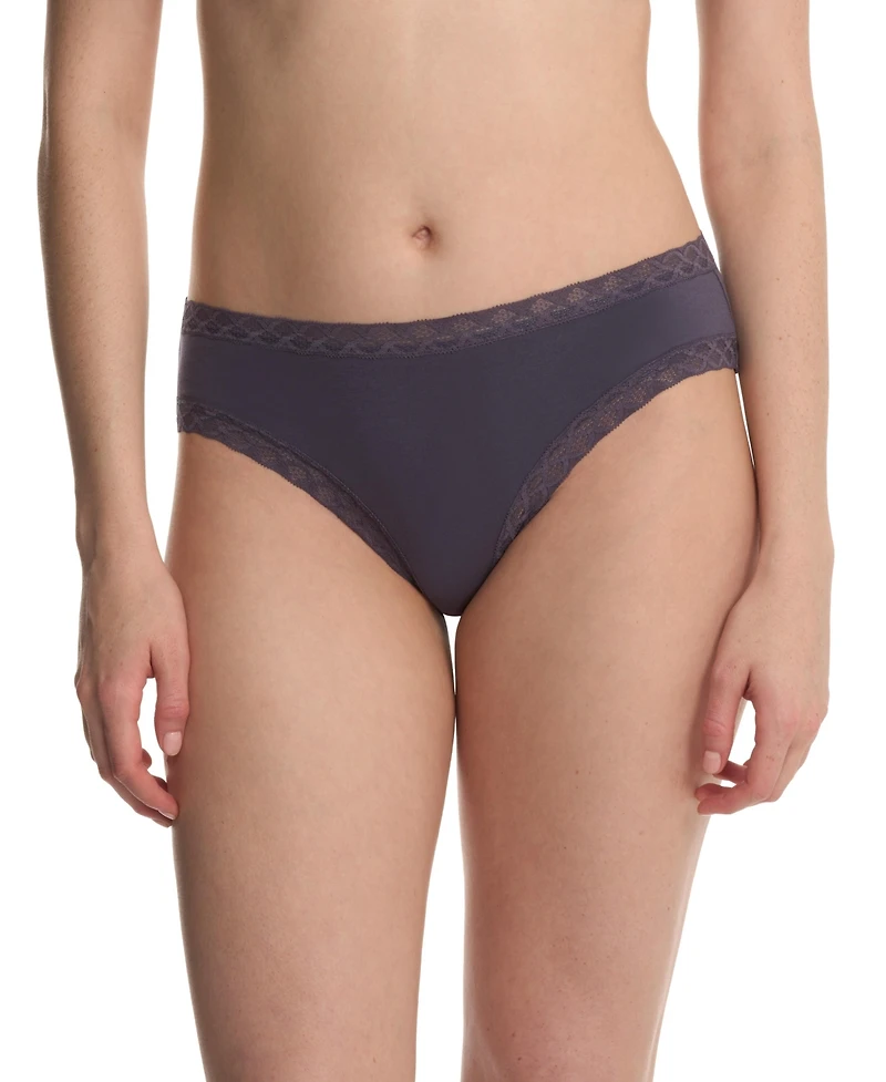 Natori Women's Bliss Pima Cotton Girl Brief 3-Pack