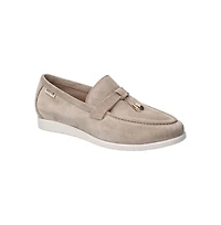 Mephisto Valenza Taupe Suede Loafer