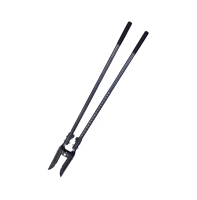 Sugift 57.5 inch Post Hole Digger Heavy Duty Carbon Steel Handle Clamping