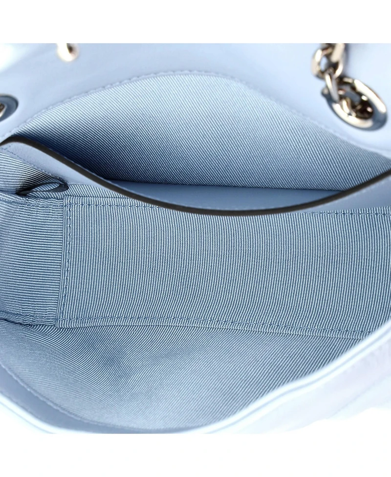 Pre-Owned Gucci Mini Gg Marmont Flap Bag Matelasse Leather