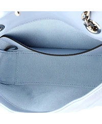 Pre-Owned Gucci Mini Gg Marmont Flap Bag Matelasse Leather