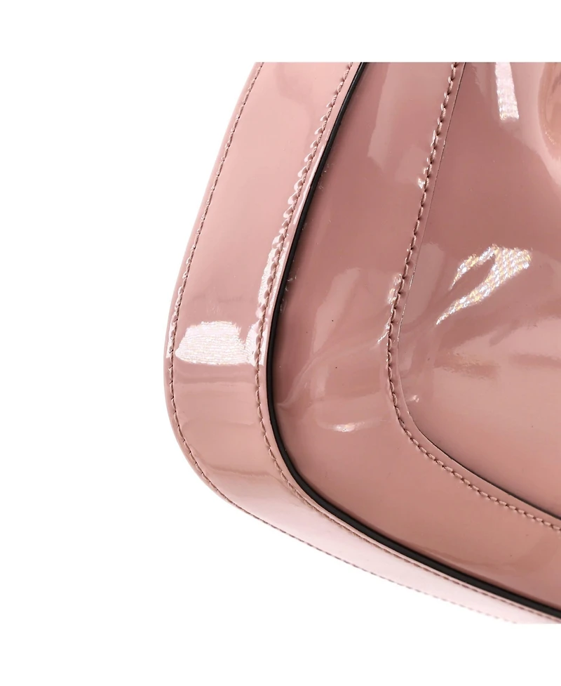 Pre-Owned Gucci Mini Jackie 1961 Chain Hobo Patent