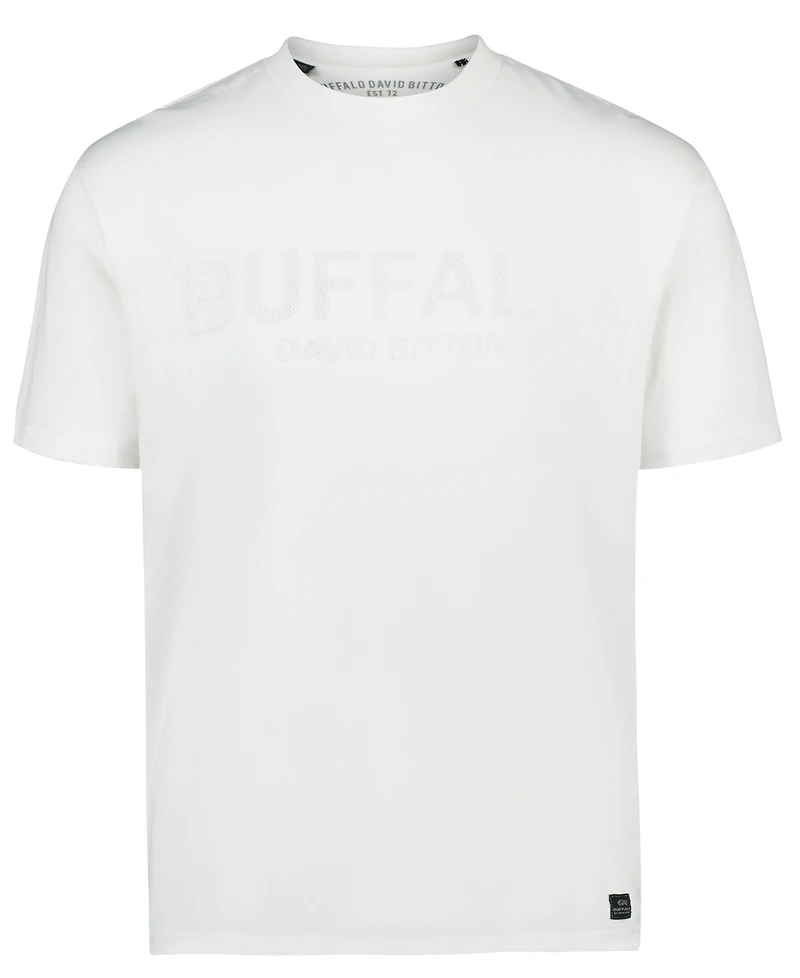 Buffalo David Bitton Men's Navi Graphic T-shirt