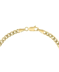 Effy Collection Diamond (1/6 ct. t.w.) and Tsavorite Accent (1/20 ct. t.w.) Bracelet in 14k Yellow Gold