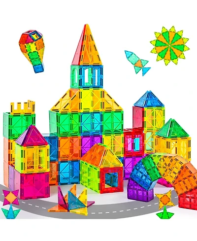 Gnuadz 60PCS Magnetic Building Blocks Set Educational Toys