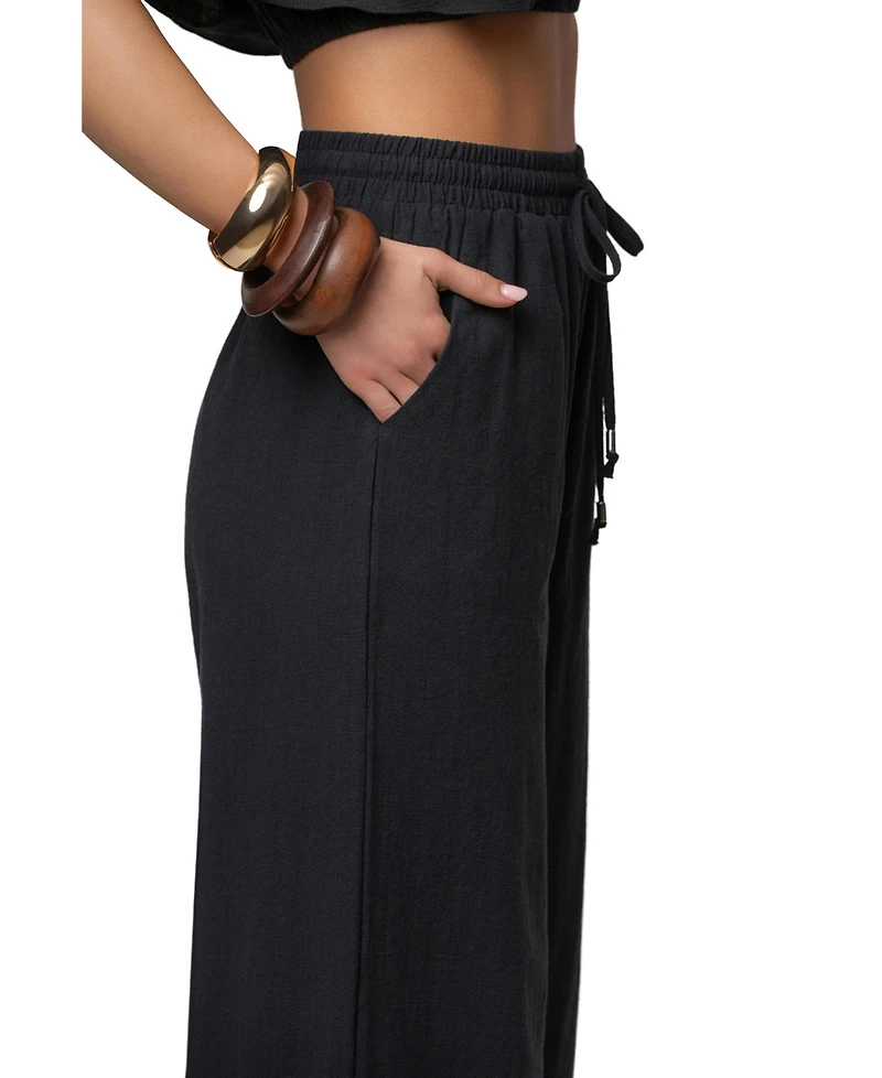 Jluxlabel Women's Marina Two-Piece Pant Set
