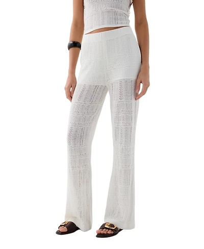 Scalpers Women's Pointelle Pant