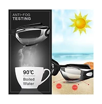 Gnuadz Swim Goggles Nose Clip Earplugs Cap Case Aqua