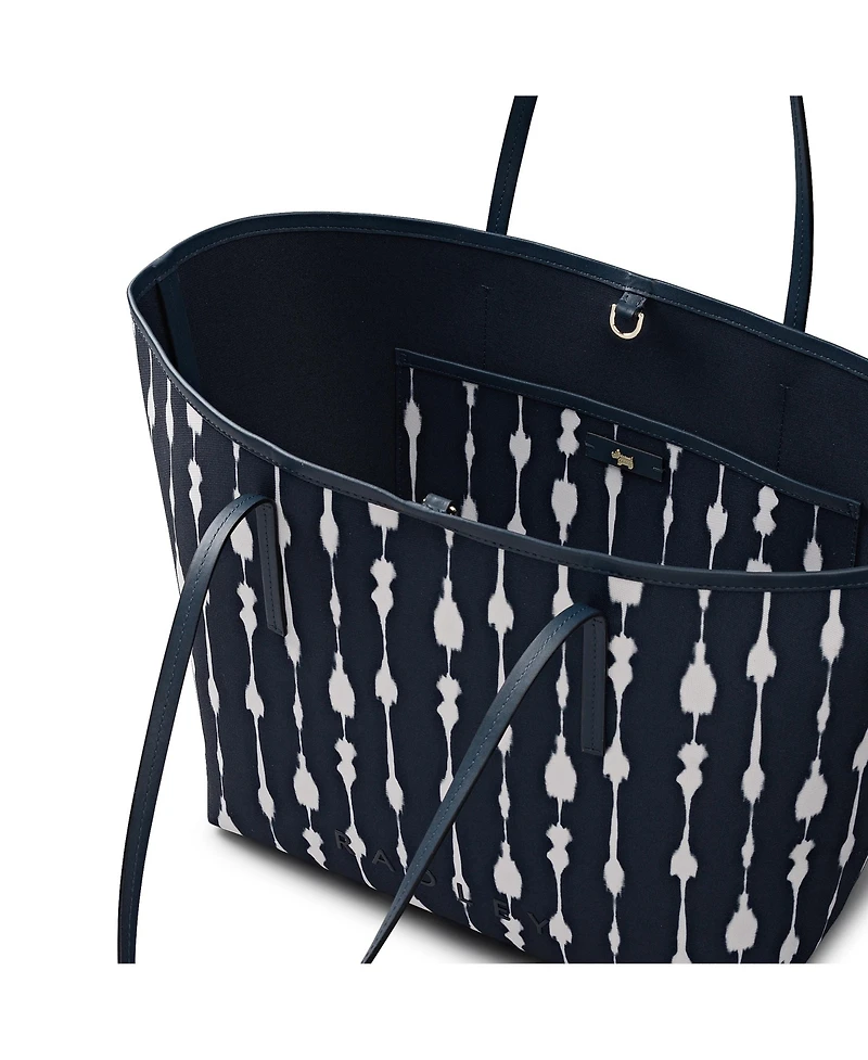 Radley London Addison Tie Dye Stripe Extra-Large Open Top Tote Handbag