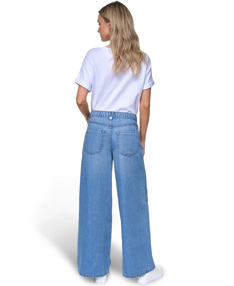 Nautica Women's Wide-Leg Relaxed-Fit Jeans