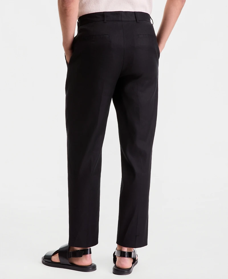 Alfani Men's Tech Linen Pants, Macy's Exclusive