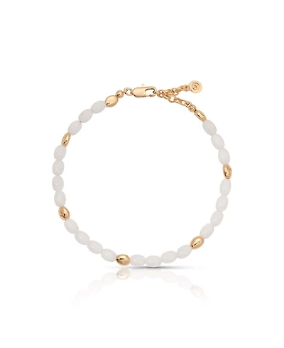 Ettika Turquoise Polished Pebble Anklet
