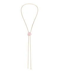 Ettika Silver-Tone Turquoise Solstice Bolo Necklace