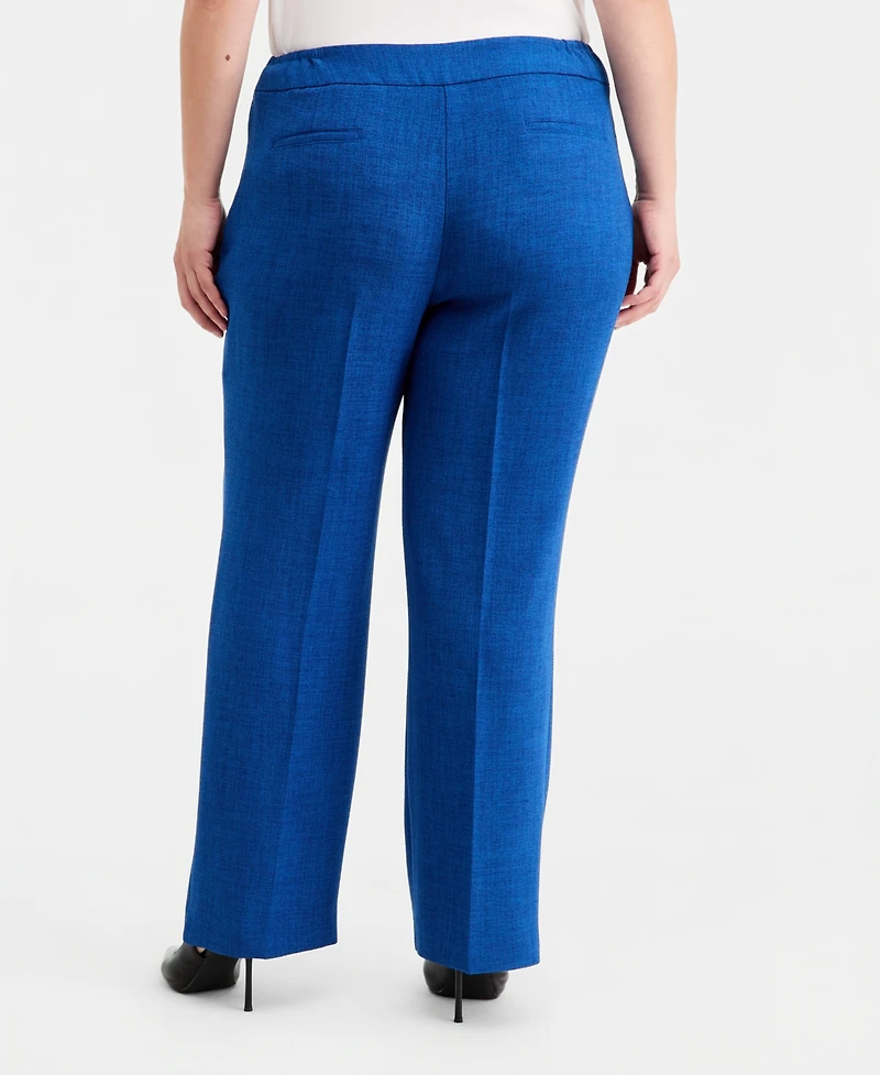 Kasper Plus L-Pocket Straight Pants