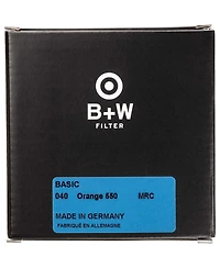 B + W 72mm Basic 040M Mrc Filter, 550