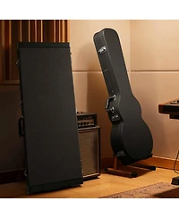 Yescom 2 Set Electric Guitar Hard Cases Wooden Shell for Lp Style and Universal Fit Portable Gig Bag with Lock Studio Travel