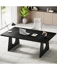 Tribesigns 70.86-Inch Office Computer Desk, Modern Simple Style Rectangle Writing Table for Home